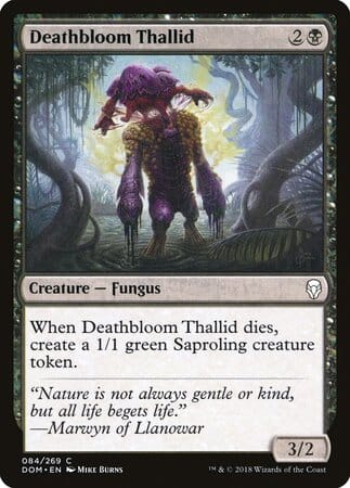 Deathbloom Thallid [Dominaria] MTG Single Magic: The Gathering  | Multizone: Comics And Games