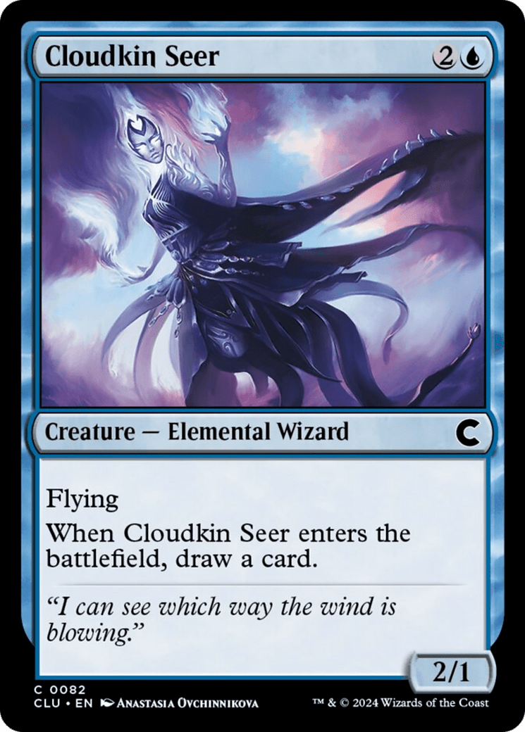 Cloudkin Seer [Ravnica: Clue Edition] MTG Single Magic: The Gathering  | Multizone: Comics And Games