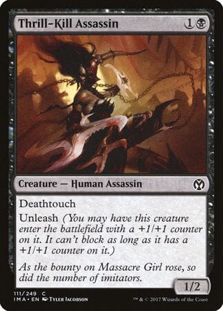 Thrill-Kill Assassin [Iconic Masters] MTG Single Magic: The Gathering  | Multizone: Comics And Games