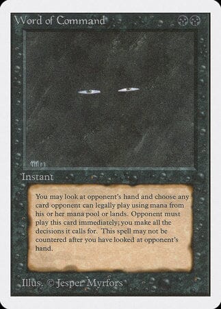 Word of Command [Unlimited Edition] MTG Single Magic: The Gathering  | Multizone: Comics And Games