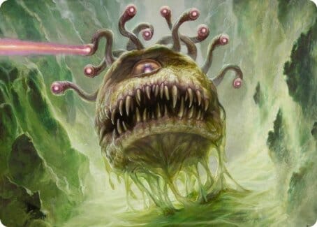 Beholder Art Card [Dungeons & Dragons: Adventures in the Forgotten Realms Art Series] MTG Single Magic: The Gathering  | Multizone: Comics And Games