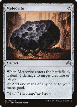 Meteorite [Magic Origins] MTG Single Magic: The Gathering  | Multizone: Comics And Games