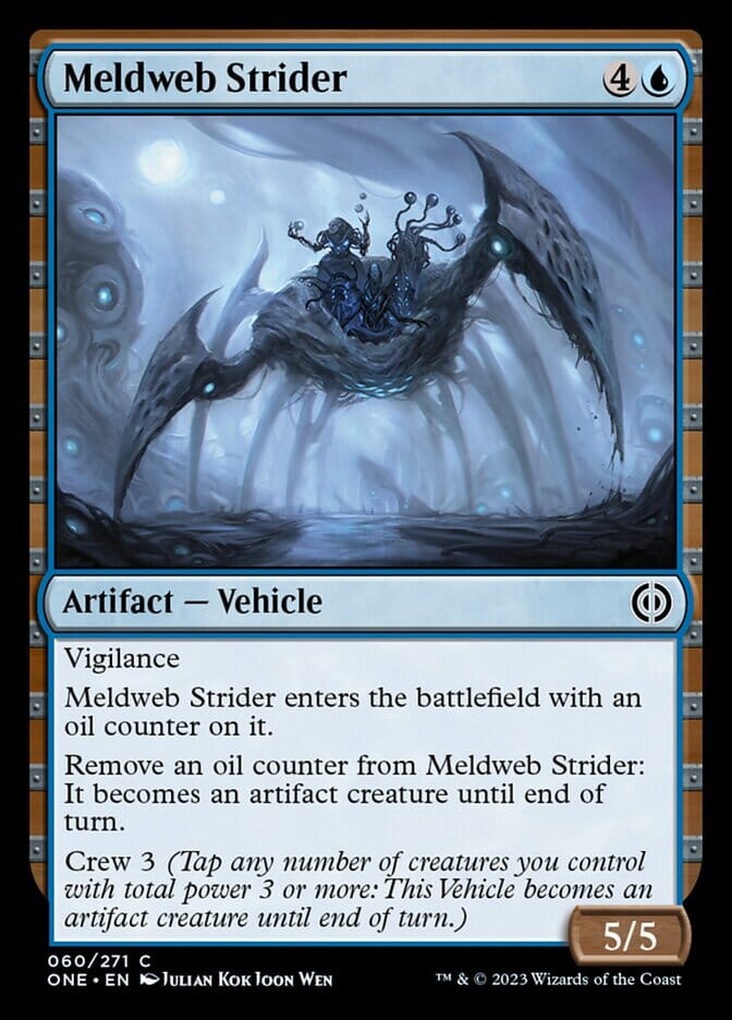Meldweb Strider [Phyrexia: All Will Be One] MTG Single Magic: The Gathering  | Multizone: Comics And Games