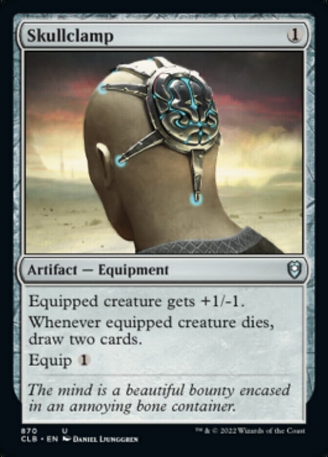 Skullclamp [Commander Legends: Battle for Baldur's Gate] MTG Single Magic: The Gathering  | Multizone: Comics And Games