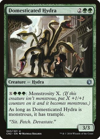Domesticated Hydra [Conspiracy: Take the Crown] MTG Single Magic: The Gathering  | Multizone: Comics And Games