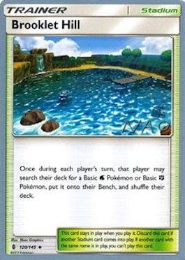 Brooklet Hill (120/145) (Buzzroc - Naohito Inoue) [World Championships 2018] Pokemon Single Pokémon  | Multizone: Comics And Games