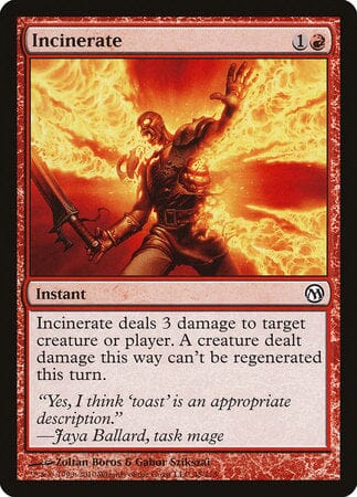 Incinerate [Duels of the Planeswalkers] MTG Single Magic: The Gathering  | Multizone: Comics And Games