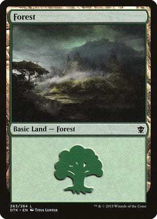 Forest (263) [Dragons of Tarkir] MTG Single Magic: The Gathering  | Multizone: Comics And Games