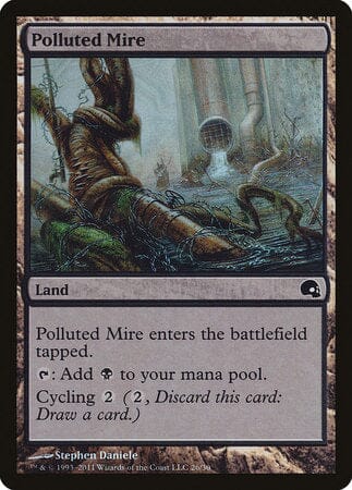 Polluted Mire [Premium Deck Series: Graveborn] MTG Single Magic: The Gathering  | Multizone: Comics And Games