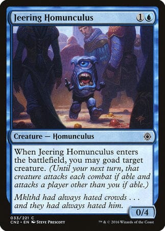 Jeering Homunculus [Conspiracy: Take the Crown] MTG Single Magic: The Gathering  | Multizone: Comics And Games