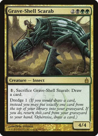 Grave-Shell Scarab [Ravnica: City of Guilds] MTG Single Magic: The Gathering  | Multizone: Comics And Games