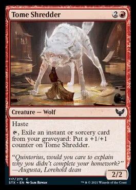 Tome Shredder [Strixhaven: School of Mages] MTG Single Magic: The Gathering  | Multizone: Comics And Games