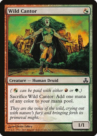 Wild Cantor [Guildpact] MTG Single Magic: The Gathering  | Multizone: Comics And Games