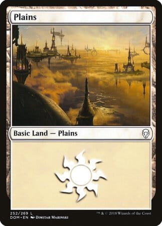 Plains (252) [Dominaria] MTG Single Magic: The Gathering  | Multizone: Comics And Games