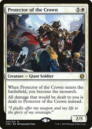 Protector of the Crown [Conspiracy: Take the Crown] MTG Single Magic: The Gathering  | Multizone: Comics And Games
