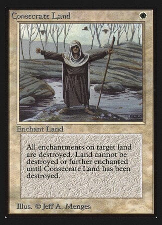 Consecrate Land (CE) [Collectors’ Edition] MTG Single Magic: The Gathering  | Multizone: Comics And Games