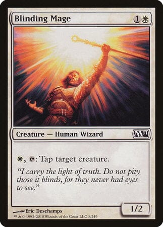 Blinding Mage [Magic 2011] MTG Single Magic: The Gathering  | Multizone: Comics And Games