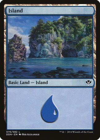 Island (76) [Duel Decks: Speed vs. Cunning] MTG Single Magic: The Gathering  | Multizone: Comics And Games
