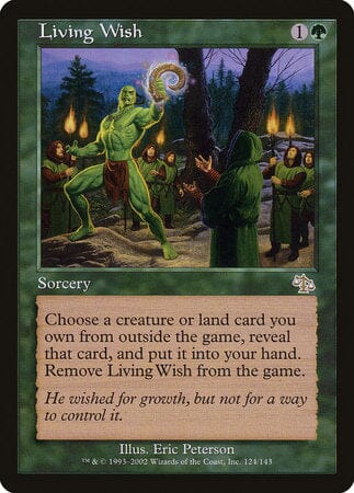 Living Wish [Judgment] MTG Single Magic: The Gathering  | Multizone: Comics And Games