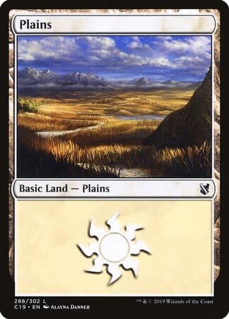 Plains (288) [Commander 2019] MTG Single Magic: The Gathering  | Multizone: Comics And Games