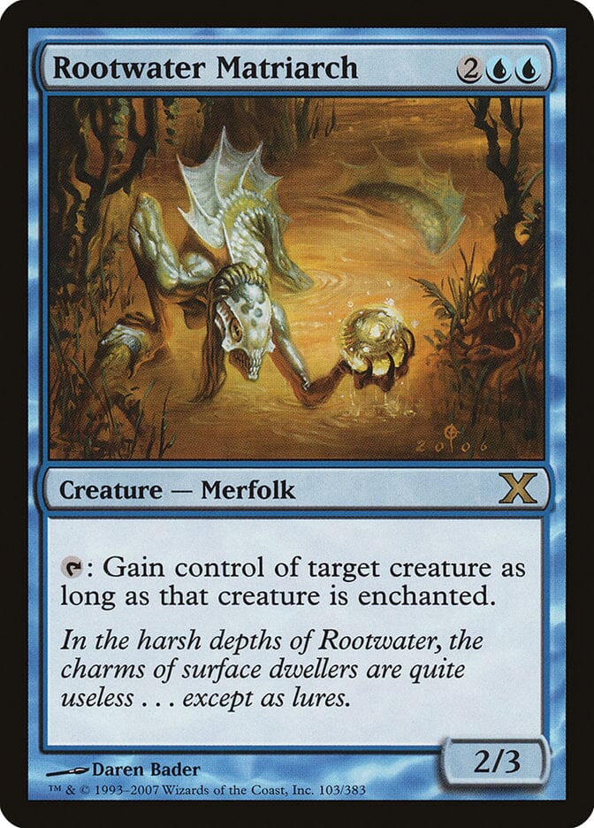 Rootwater Matriarch [Tenth Edition] MTG Single Magic: The Gathering  | Multizone: Comics And Games