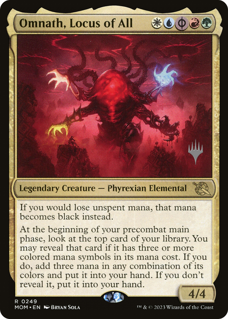 Omnath, Locus of All (Promo Pack) [March of the Machine Promos] | Multizone: Comics And Games