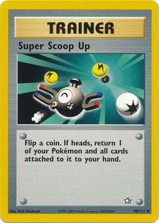 Super Scoop Up (98/111) [Neo Genesis Unlimited] Pokemon Single Pokémon  | Multizone: Comics And Games