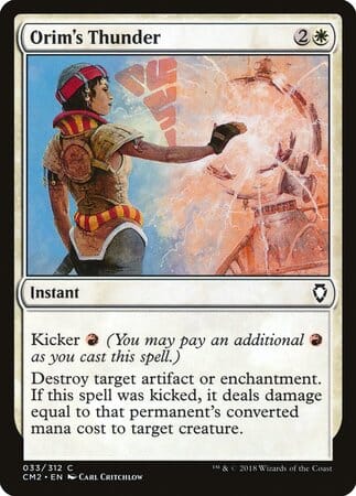 Orim's Thunder [Commander Anthology Volume II] MTG Single Magic: The Gathering  | Multizone: Comics And Games