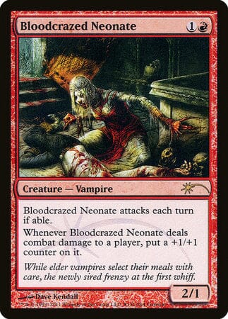 Bloodcrazed Neonate [Wizards Play Network 2011] MTG Single Magic: The Gathering  | Multizone: Comics And Games