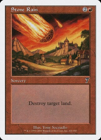 Stone Rain [Seventh Edition] MTG Single Magic: The Gathering  | Multizone: Comics And Games