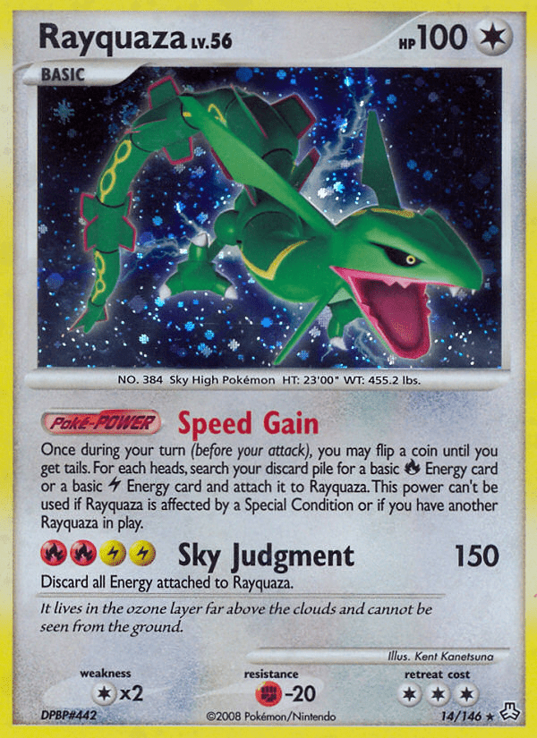 Rayquaza (14/146) [Diamond & Pearl: Legends Awakened] Pokemon Single Pokémon  | Multizone: Comics And Games