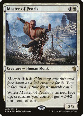 Master of Pearls [Khans of Tarkir Promos] MTG Single Magic: The Gathering  | Multizone: Comics And Games