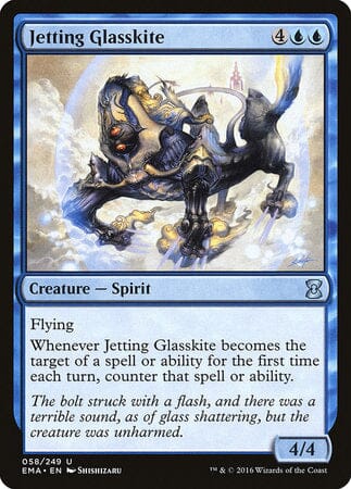 Jetting Glasskite [Eternal Masters] MTG Single Magic: The Gathering  | Multizone: Comics And Games