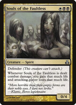 Souls of the Faultless [Guildpact] MTG Single Magic: The Gathering  | Multizone: Comics And Games