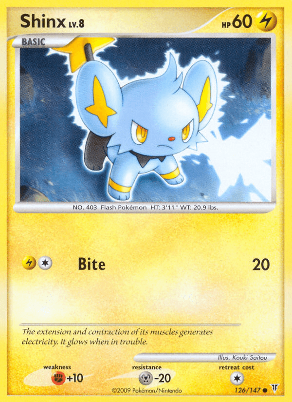 Shinx (126/147) [Platinum: Supreme Victors] Pokemon Single Pokémon  | Multizone: Comics And Games