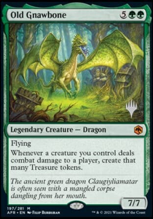 Old Gnawbone (Promo Pack) [Dungeons & Dragons: Adventures in the Forgotten Realms Promos] MTG Single Magic: The Gathering  | Multizone: Comics And Games