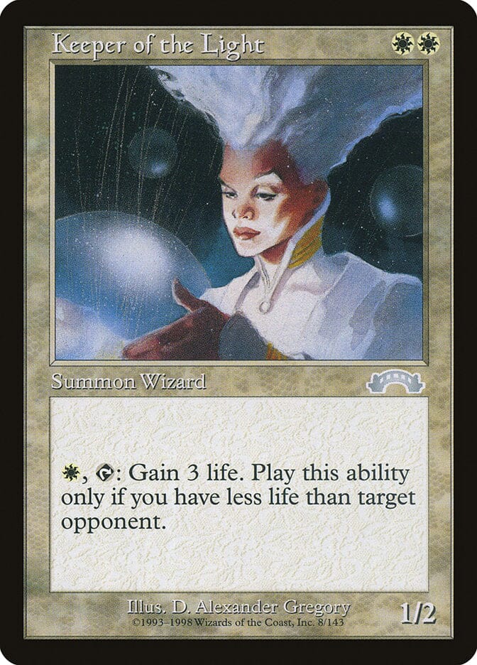Keeper of the Light [Exodus] MTG Single Magic: The Gathering  | Multizone: Comics And Games