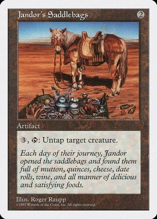 Jandor's Saddlebags [Fifth Edition] MTG Single Magic: The Gathering  | Multizone: Comics And Games