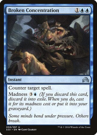 Broken Concentration [Shadows over Innistrad] MTG Single Magic: The Gathering  | Multizone: Comics And Games