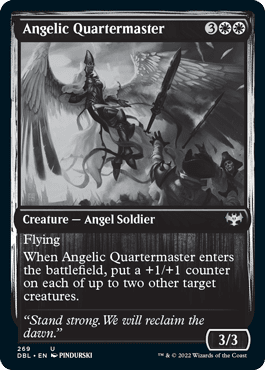 Angelic Quartermaster [Innistrad: Double Feature] MTG Single Magic: The Gathering  | Multizone: Comics And Games