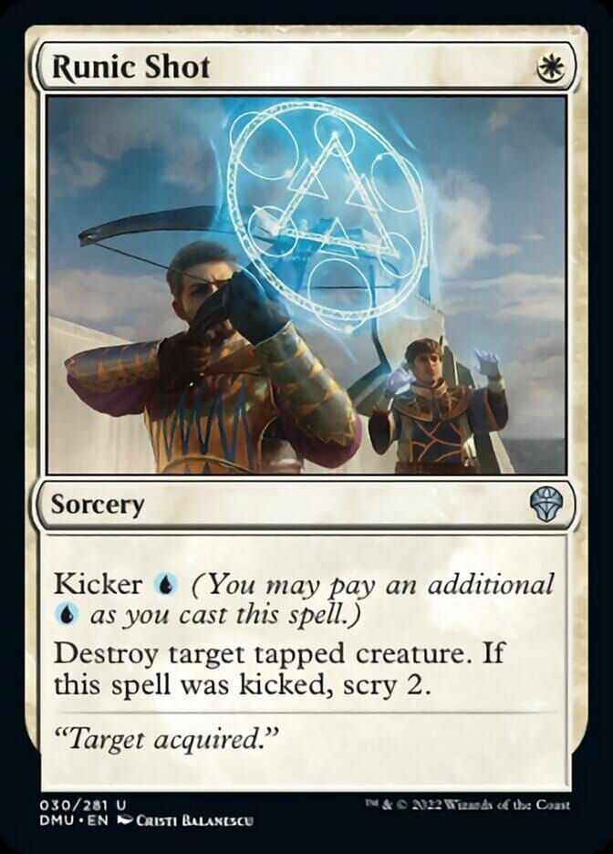 Runic Shot [Dominaria United] MTG Single Magic: The Gathering  | Multizone: Comics And Games