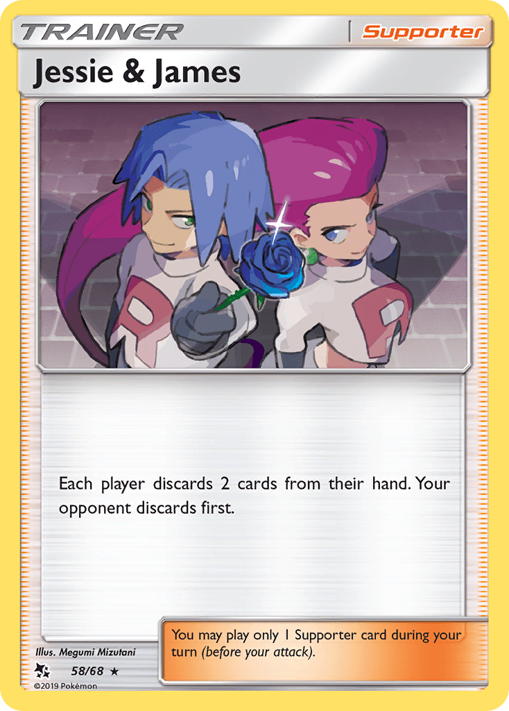 Jessie & James (58/68) [Sun & Moon: Hidden Fates] Pokemon Single Pokémon  | Multizone: Comics And Games