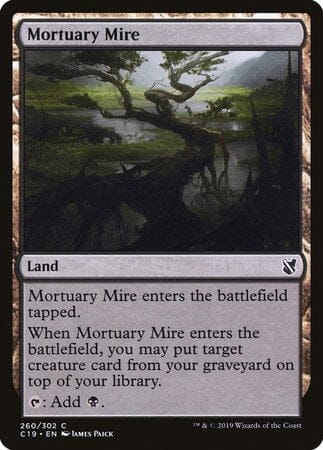 Mortuary Mire [Commander 2019] MTG Single Magic: The Gathering  | Multizone: Comics And Games