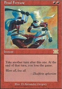Final Fortune [Classic Sixth Edition] MTG Single Magic: The Gathering  | Multizone: Comics And Games