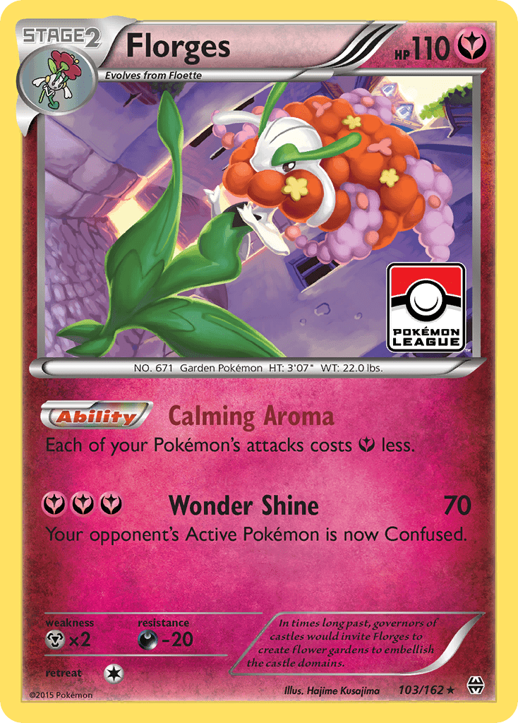 Florges (103/162) [XY: BREAKthrough] Pokemon Single Pokémon  | Multizone: Comics And Games
