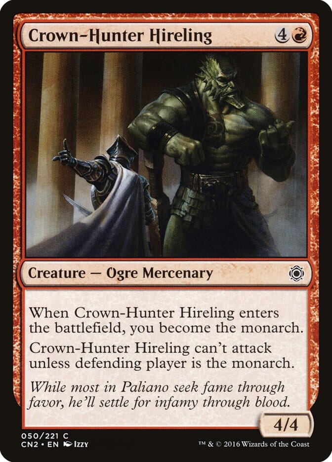 Crown-Hunter Hireling [Conspiracy: Take the Crown] MTG Single Magic: The Gathering  | Multizone: Comics And Games