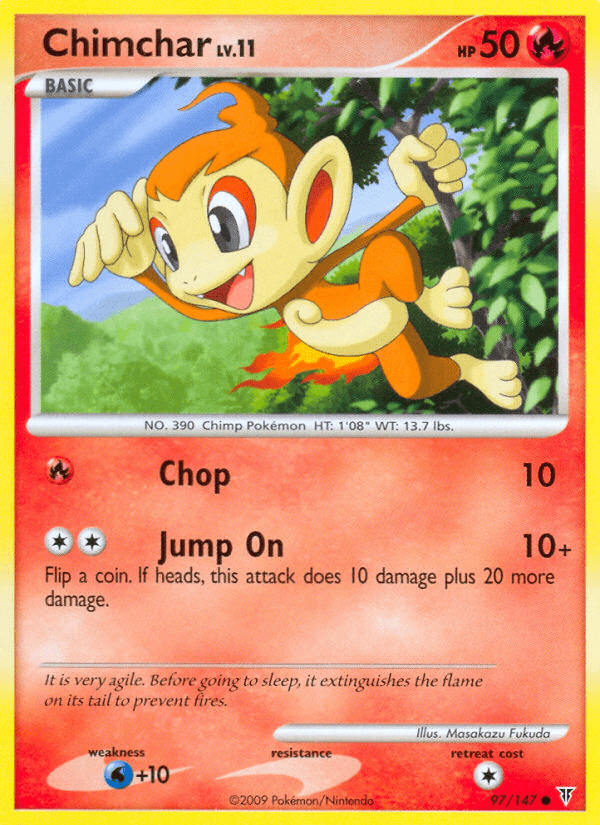Chimchar (97/147) [Platinum: Supreme Victors] Pokemon Single Pokémon  | Multizone: Comics And Games