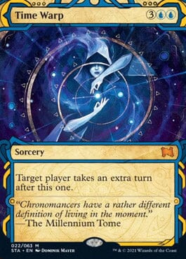 Time Warp (Etched Foil) [Strixhaven Mystical Archive] MTG Single Magic: The Gathering  | Multizone: Comics And Games