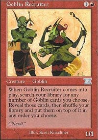 Goblin Recruiter [Classic Sixth Edition] MTG Single Magic: The Gathering  | Multizone: Comics And Games