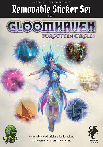 Gloomhaven Forgotten circles Sticker set Board game Multizone  | Multizone: Comics And Games